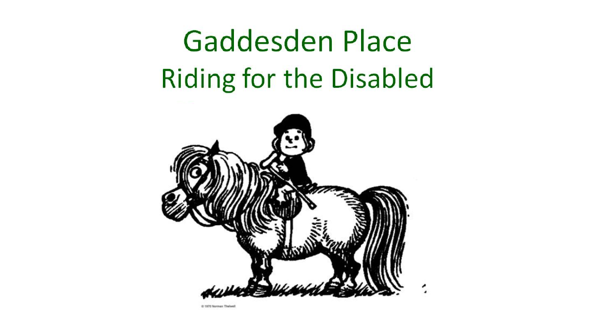 GADDESDEN PLACE RDA CENTRE